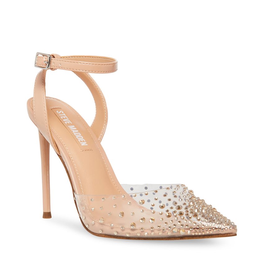 Tacones Steve Madden Venus Mujer Beige | ES YZ841E